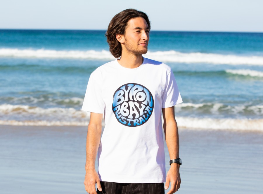 Â Byron Bay Retro Logo T-shirts