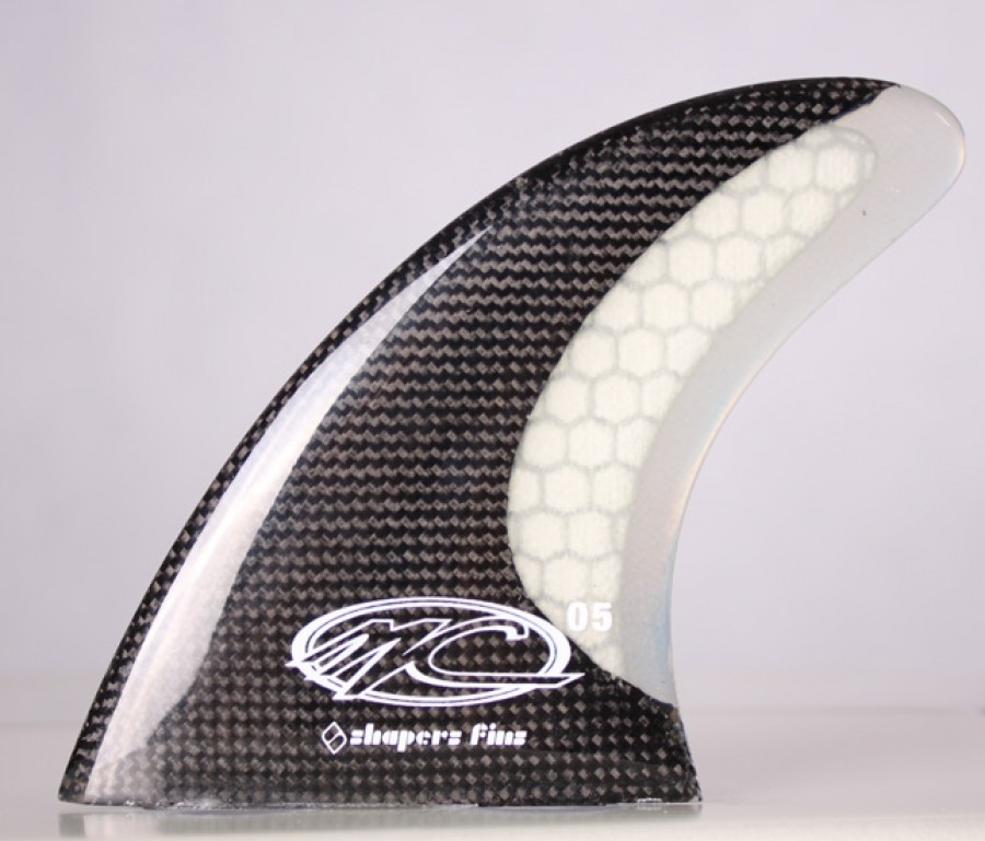 MC Signature Thruster Fins - Metallic Fibre Inlay Solid Glass